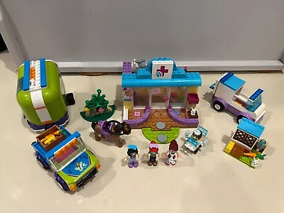 Lego Friends Set 41371: Mia's Horse Trailer & 10728: Mia's Vet Clinic • $37.99