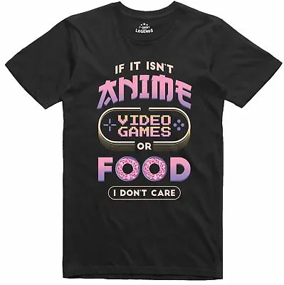 £9.99 • Buy Mens Anime T Shirt Gamer Manga Japanese Geek Regular Fit Tee