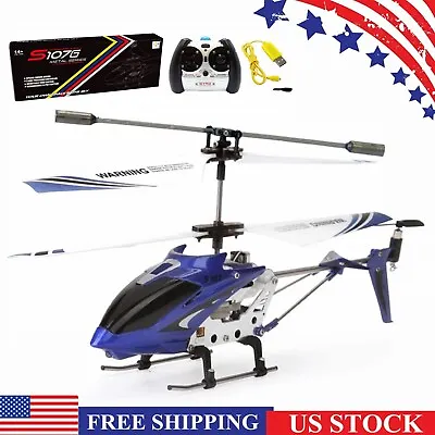 RC Syma S107G Helicopter 3CH 3.5CH Mini Remote Control Helicopter W/ Gyro Gifts • $22.98