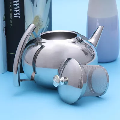 Stainless Steel Whistling Tea Kettle With Infuser For Stovetop • $22.35