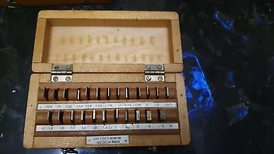 Precision Metric Gauge Block Set 1.005-5.0 Mm  VERY RARE (hard Alloy) USSR • $99.99