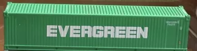 K-line Evergreen Intermodal Container! O Scale Train Shipping Mdk • $34.99