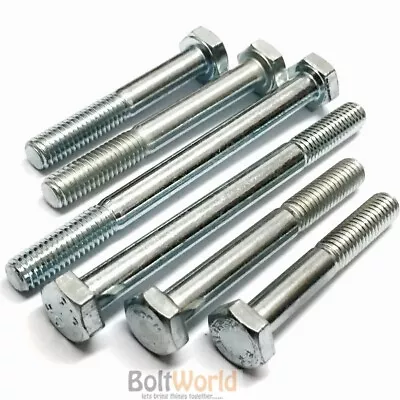 £5.47 • Buy M12 / 12mm PART THREADED BOLT GRADE 8.8 ZINC SCREW HEXAGON HEX HEAD BOLTS DIN931
