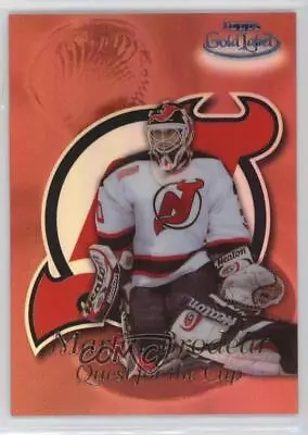 1999-00 Topps Gold Label Quest For The Cup Black Martin Brodeur #QC5 HOF • $14.32