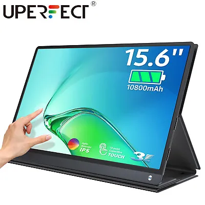 UPERFECT Portable Touch Monitor Touchscreen PC Screen USB C Monitor 15.6  1080P • $254.15