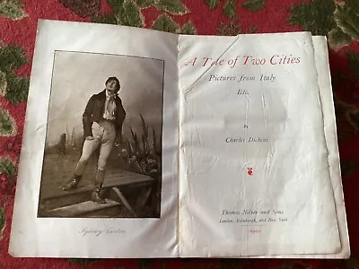 £10.99 • Buy A Tale Of Two Cities Etc.  Charles Dickens 1902 Thomas Nelson & Sons