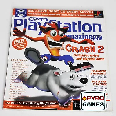 Official UK PlayStation Magazine - Christmas 1997 - Issue 27 - Crash Bandicoot 2 • £12.95