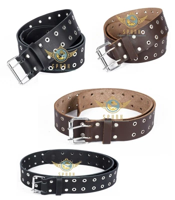 $23.14 • Buy Leather KILT BELT - Premium Handmade - Utility Belt - Duty Belt - 2 Inches Width