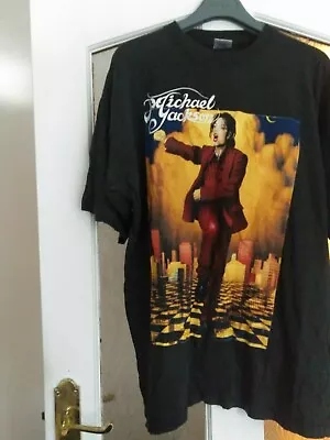 Michael Jackson XXL Very Rare 1997 History Tour T Shirt Dates On Back  • £130