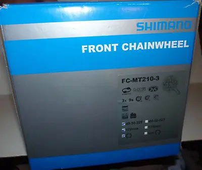 SHIMANO FC-MT210 3x9 Speed 40-30-22T MTB Bike Crank HollowTech Crankset 170MM • $49.99