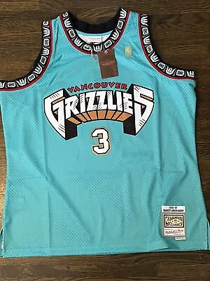 Mitchell & Ness Mens Jersey Sz 2XL Shareef Abdur-Rahim Grizzlies 96-97 Swingman • $89.99