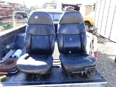 82 85 86 90 91 94 Chevrolet Gmc S10 S15 Sonoma Blazer Jimmy Leather Bucket Seats • $450
