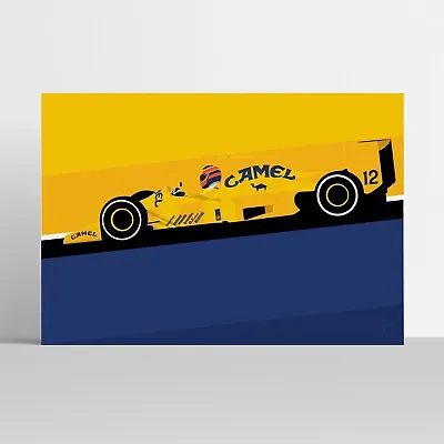 Martin Donnelly: Lotus 102 (A3) Print By RacingLineDesigns - F1 • £15