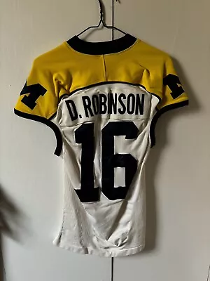 Denard Robinson Michigan Wolverines Cowboys Classic Techfit Jersey Autographed • $375