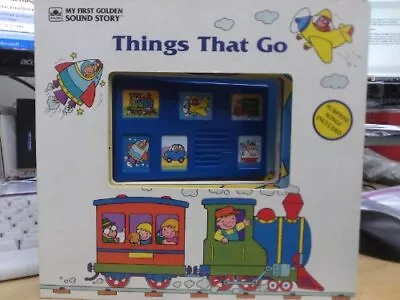 Things That Go (My First Golden Sound Story Book) • $30.97