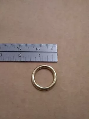 7/8  Solid Brass O Rings (Pack Of 10) SCA • $9.50