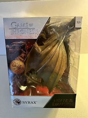 McFarlane Toys House Of The Dragon Syrax Figure Brand New • $29.74