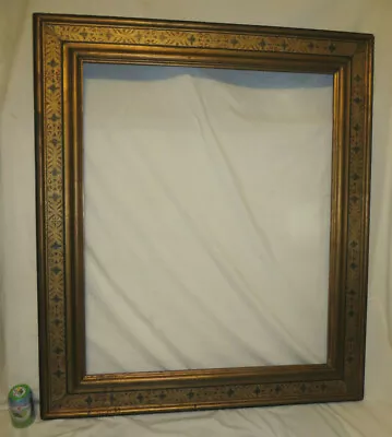 C.1920’s Newcomb Macklin Arts & Crafts Decorated Gilded Frame Fits 30x36 • $2400