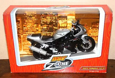 New Ray Diecast Motorcycle 1:12 Scale 2002 YAMAHA YZF-R1 NEW Nice! • $11.95