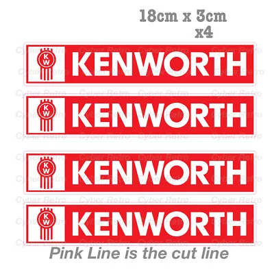 Kenworth Truck Logo VOLVO Scania Truck  Decal Sticker  • $8