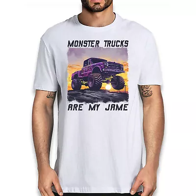 Monster Trucks Are My Jam T-shirt - Cars Sports Graphic Tee • $23.99