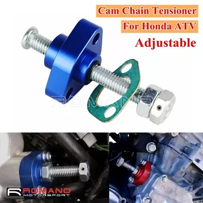  Blue Manual Cam Chain Tensioner Fit Honda 06-11 TRX 680 03-05 TRX 650 Rincon • $19.99