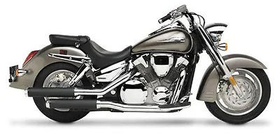 02-07 Honda Vtx1800 N Road Burner Hard Krome Double Eagle Custom Exhaust New • $499.99