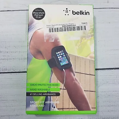 Belkin IPhone 5 IPod Touch 5th Gen Sport-Fit Armband • $7.99