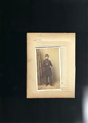 Civil War CDV Union Major With Cigar Id'd • $90