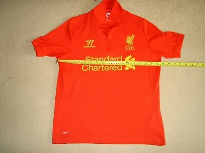 Liverpool Football Shirt Home Red Warrior Size YL Vintage Red Home • £10.99