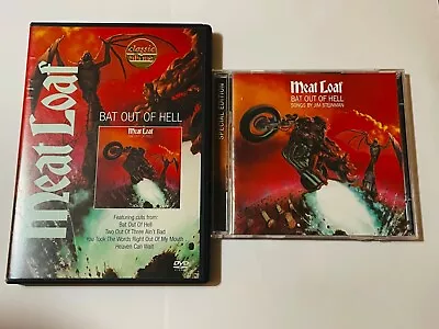 MEAT LOAF Bat Out Of Hell Special Edition 2 DISC SET CD DVD Hits +BONUS Meatloaf • $17.77