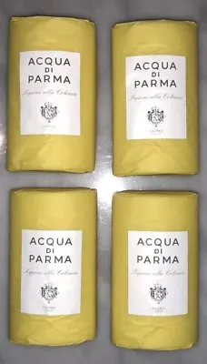 ACQUA DI PARMA COLONIA - JUMBO 100g SOAP BARS  - 4 PIECE GIFT SET  - BARGAIN! • £24.50