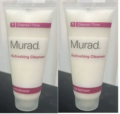 2x Murad Refreshing Cleanser - AGE REFORM 1.5 Fl Oz / 45 Ml Each • $17.99