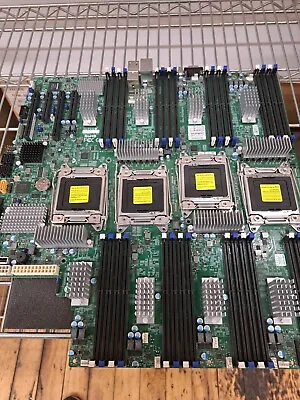 New Supermicro X10QBL-4CT Quad Socket Motherboard Motherboard Only • $1950