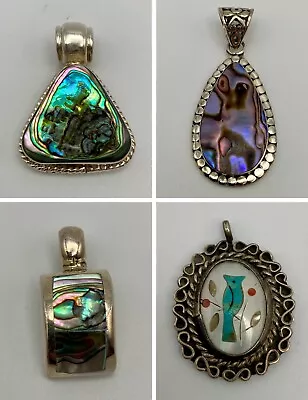 Vintage Sterling Pendants Lot-4  • $10