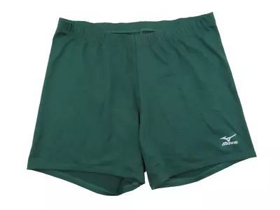 Vintage 70s 80s Mizuno Mens Made In USA Spandex Shorts Running Sprinter XL Large • $17.49