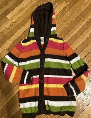 Gymboree Fall For  Autumn Sweater W/Hood Size:5-6 Vintage HTF EUC • $8.99