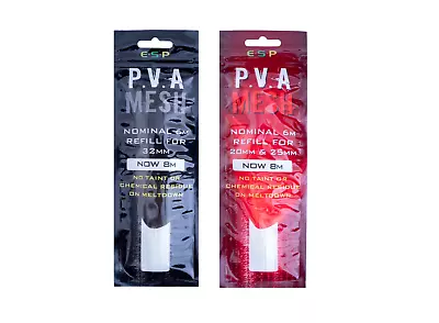 ESP PVA Mesh Refill 8m Both Sizes Available New FREE POST • £6.89