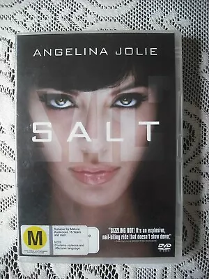 Dvd - Salt - Angelina Jolie - All Action Thriller • £2.49