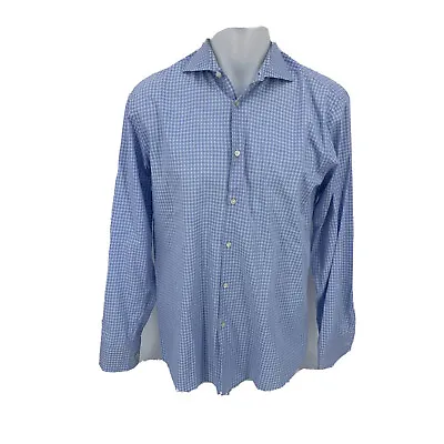 $16.69 • Buy Hugo Boss Sharp Fit 16.5 Dress Shirt Adult Men Long Sleeve Collared CD10