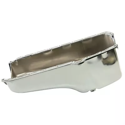 1955-79 Sb Chevy V8 Stock Chrome Steel 5 Quart Oil Pan 283 305 307 327 350 400 • $119.95