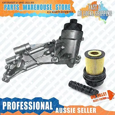 Seals Fitted Oil Cooler Assembly For Holden Cruze JG JH F18D 1.8 Barina TM Astra • $65.25