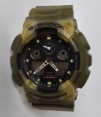 Casio G-Shock Camouflage GA-100MM Digital AnaDigi • $89.10