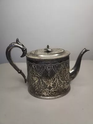 Vintage Silver Plated Teapot Made In England Sheffield Mutton • $30