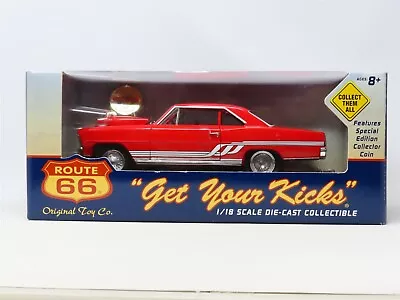 1:18 Scale Route 66 Original Toy Company Diecast Car 1966 Pro Stock Chevy Nova  • $59.95