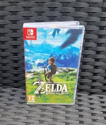 The Legend Of Zelda Breath Of The Wild - Nintendo Switch Case Only (NO GAME) • £7.49