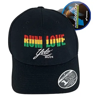 $24 • Buy Yolo Rum Rim Love Cap Snap Back Rasta Cap NWT