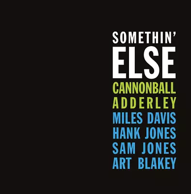 Cannonball Adderley : Somethin' Else VINYL 12  Album Coloured Vinyl (2019) • £15.13