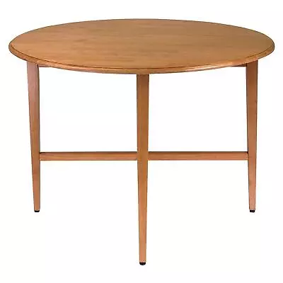 Winsome Wood Hannah Round 42  Double Drop Leaf Gate Leg Table • $140.73