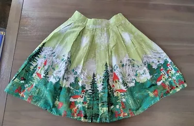 1950s Inspired Vintage Circle Skirt Womans Size M Unique FUN  • $30